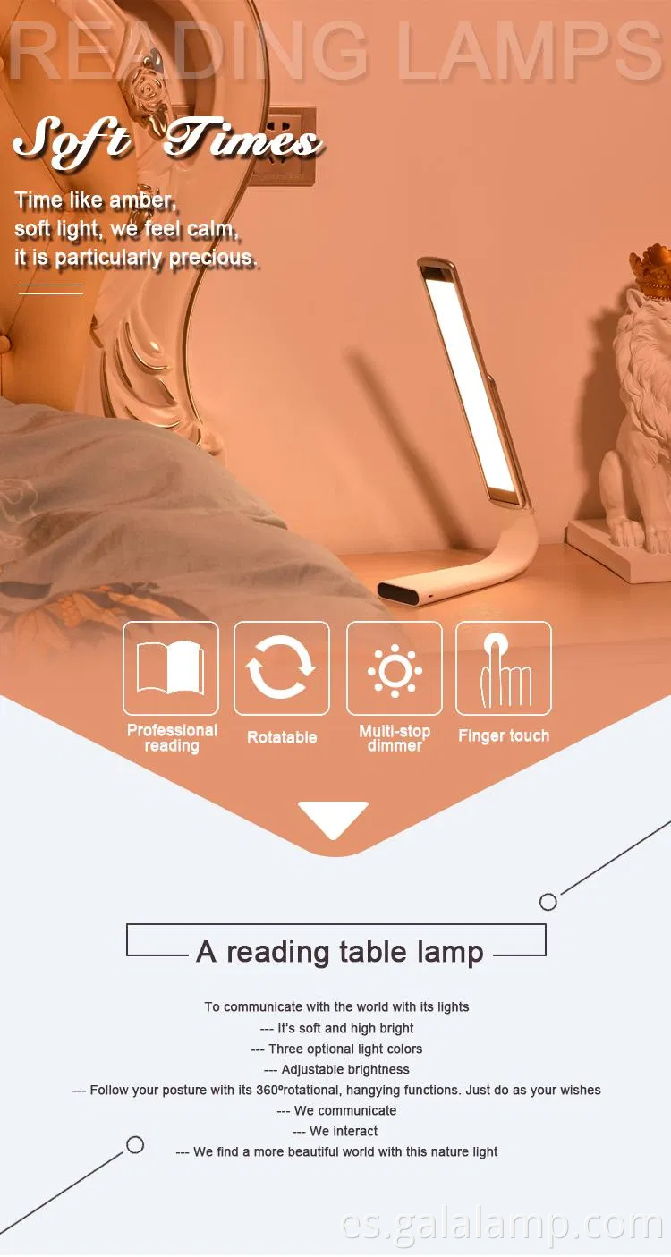LED Charging, Folding Reading Light, Eye Protection